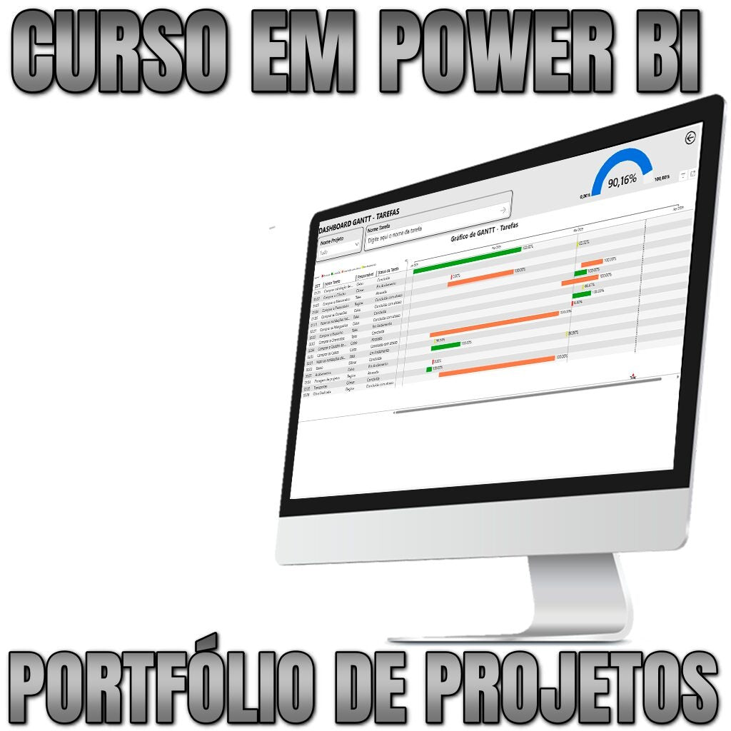 Curso Do zero ao Dashboard Profissionais no Power BI: Portfólio de projetos