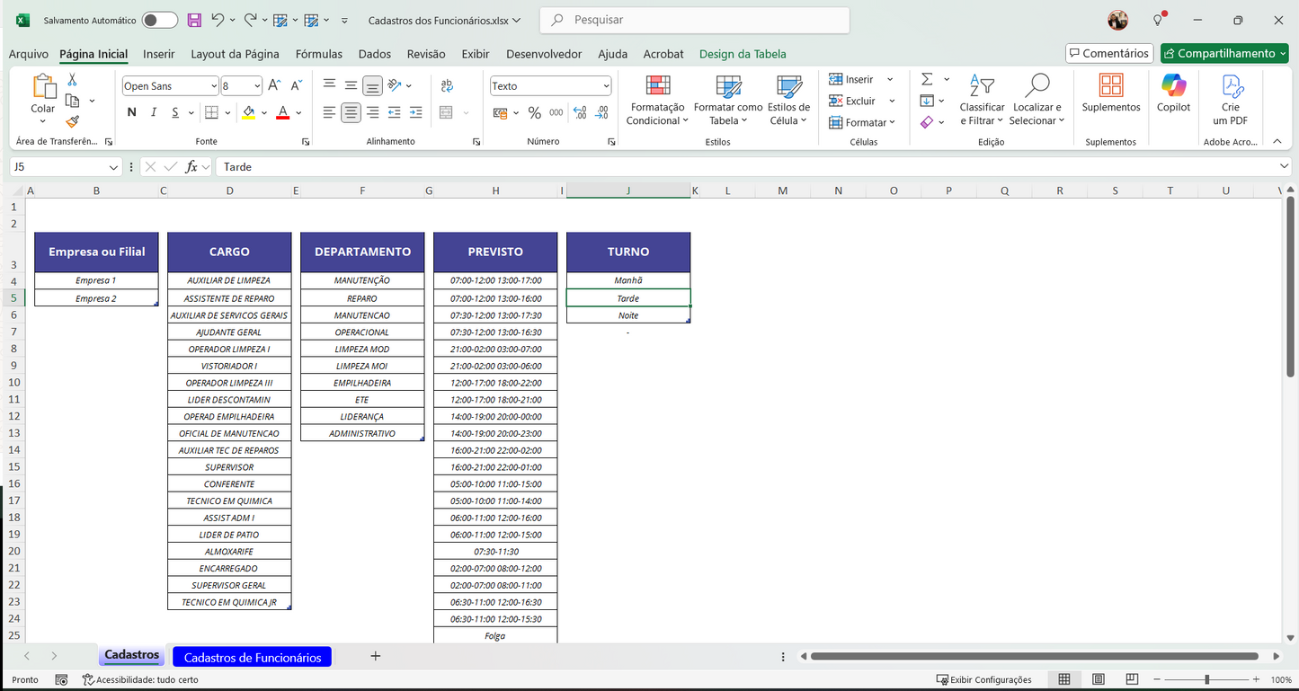 Dashboard Controle de Horas Extras 1.2 no Power BI
