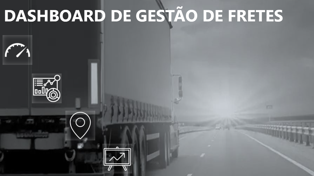 Dashboard Controle de Fretes 1.0 no Power BI