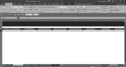 Dashboard Controle Financeiro com DRE 1.0 no Power BI