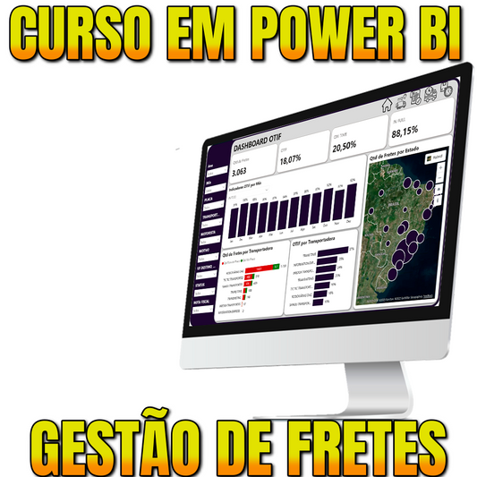 Curso Do Zero ao Dashboard no Power BI: Gestão de Fretes